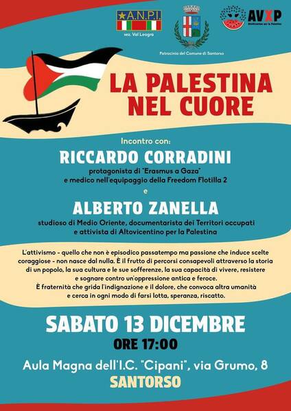 La Palestina nel cuore